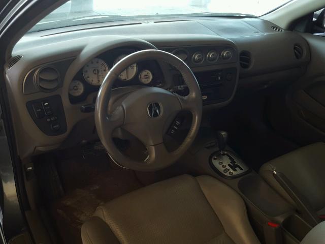 JH4DC54865S014646 - 2005 ACURA RSX GRAY photo 9