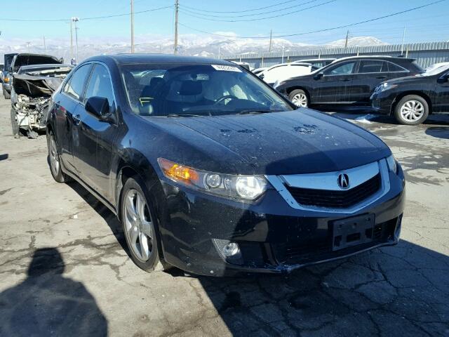 JH4CU2F60AC037430 - 2010 ACURA TSX BLACK photo 1