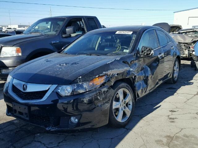 JH4CU2F60AC037430 - 2010 ACURA TSX BLACK photo 2