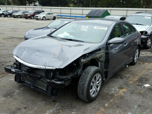 5NPEB4AC6CH397687 - 2012 HYUNDAI SONATA GLS GRAY photo 2