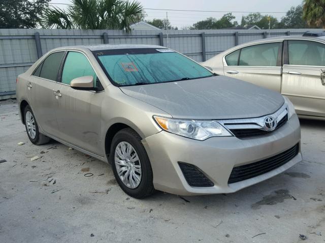 4T1BF1FK5DU697522 - 2013 TOYOTA CAMRY L BEIGE photo 1