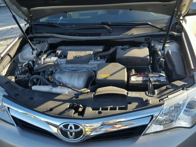 4T1BF1FK5DU697522 - 2013 TOYOTA CAMRY L BEIGE photo 7