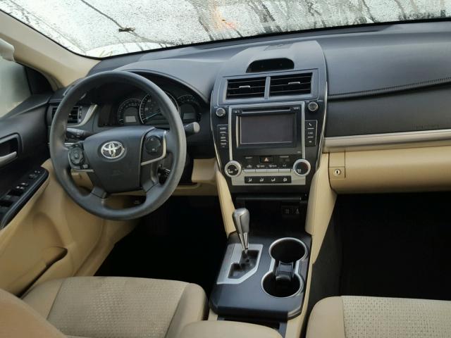 4T1BF1FK5DU697522 - 2013 TOYOTA CAMRY L BEIGE photo 9