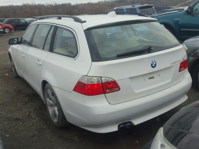 WBANN73566CN03043 - 2006 BMW 530 XIT WHITE photo 3