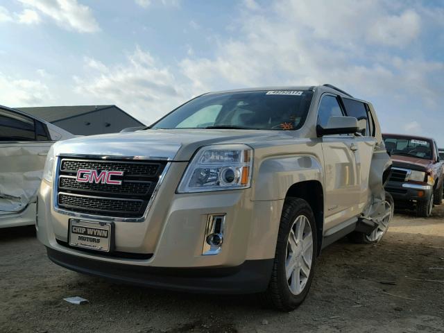 2GKALUEKXC6251198 - 2012 GMC TERRAIN SL TAN photo 2