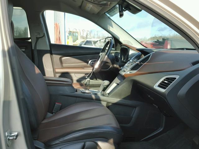 2GKALUEKXC6251198 - 2012 GMC TERRAIN SL TAN photo 5