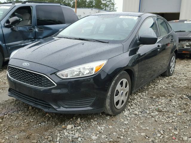 1FADP3E23FL327921 - 2015 FORD FOCUS S BLACK photo 2