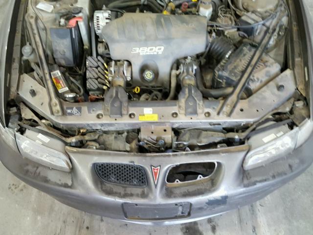 1G2WP12K51F271469 - 2001 PONTIAC GRAND PRIX BROWN photo 10