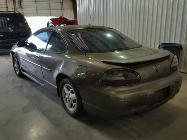 1G2WP12K51F271469 - 2001 PONTIAC GRAND PRIX BROWN photo 3
