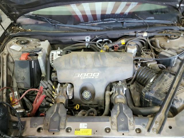 1G2WP12K51F271469 - 2001 PONTIAC GRAND PRIX BROWN photo 7