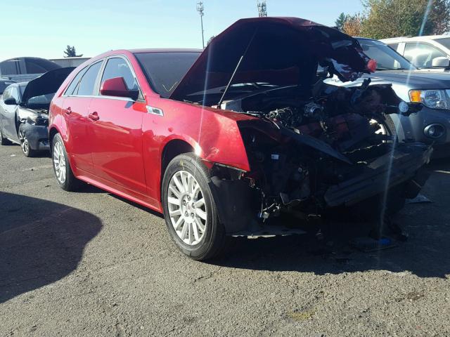 1G6DE8E59C0118769 - 2012 CADILLAC CTS LUXURY RED photo 1