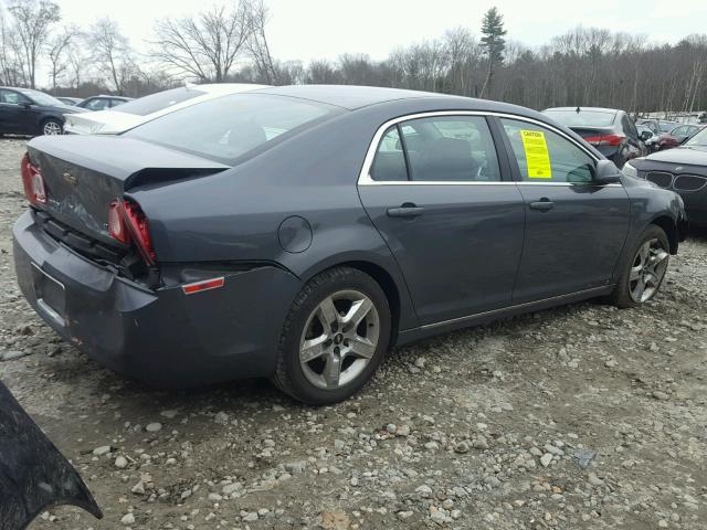 1G1ZH57B99F230837 - 2009 CHEVROLET MALIBU 1LT CHARCOAL photo 4