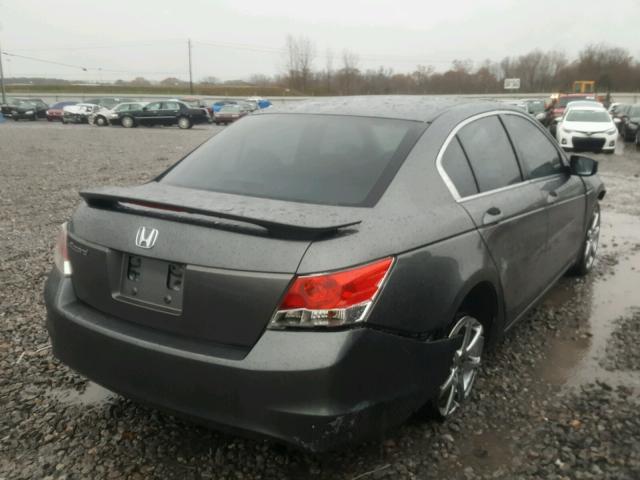 1HGCP267X8A030865 - 2008 HONDA ACCORD EX GRAY photo 4