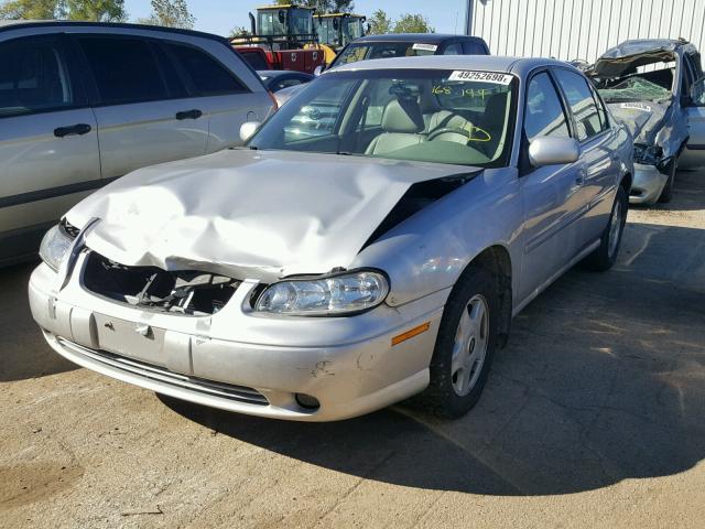 1G1NE52J916229701 - 2001 CHEVROLET MALIBU LS ვერცხლისფერი ფოტო 2