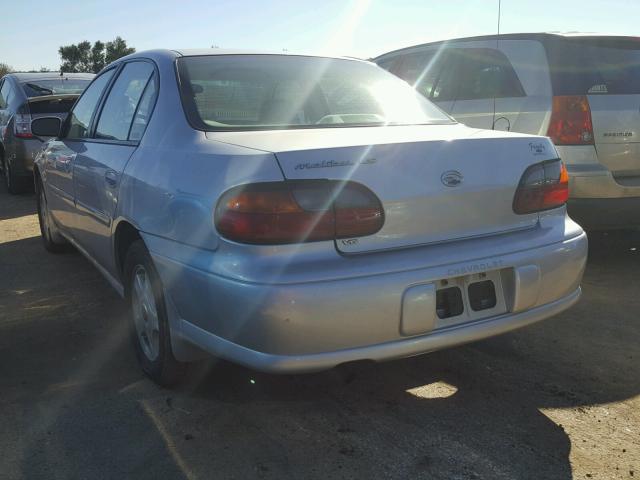 1G1NE52J916229701 - 2001 CHEVROLET MALIBU LS ვერცხლისფერი ფოტო 3