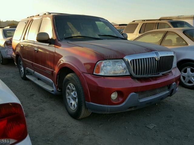 5LMRU27A8XLJ35573 - 1999 LINCOLN NAVIGATOR წითელი ფოტო 1
