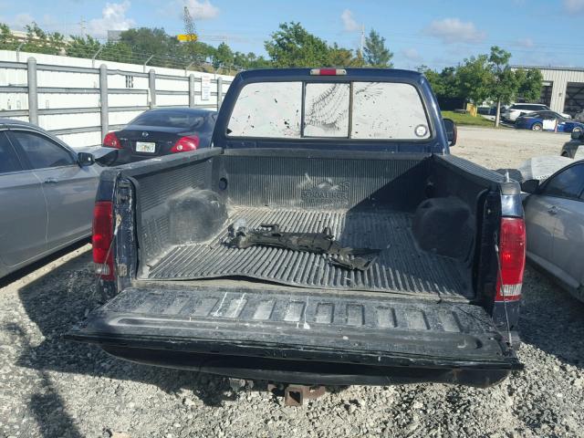 1FTNW21L24EA62372 - 2004 FORD F250 SUPER BLUE photo 9