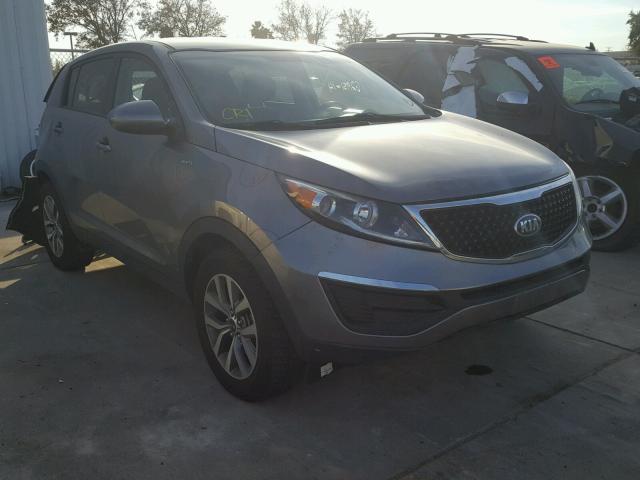 KNDPBCAC5E7602720 - 2014 KIA SPORTAGE L GRAY photo 1