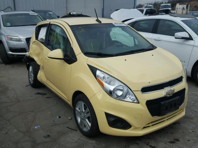 KL8CD6S95DC576986 - 2013 CHEVROLET SPARK 1LT Желтый фото 1