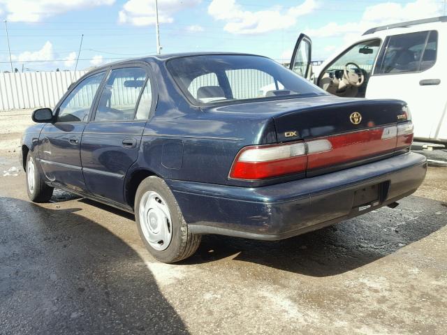 1NXBB02EXVZ514123 - 1997 TOYOTA COROLLA DX GREEN photo 3