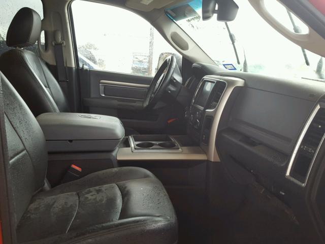 1C6RR7LM5FS595159 - 2015 RAM 1500 SLT წითელი ფოტო 5