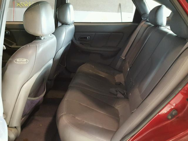 KMHDN56D64U127341 - 2004 HYUNDAI ELANTRA GL RED photo 6