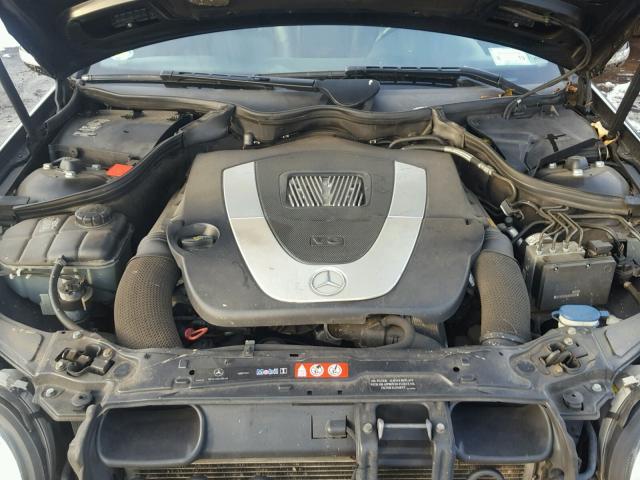 WDBRF92H76F744244 - 2006 MERCEDES-BENZ C GENERATI BLACK photo 7