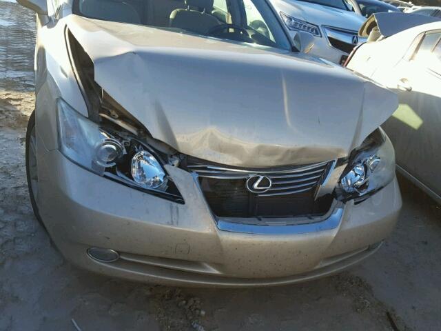 JTHBJ46G272085681 - 2007 LEXUS ES 350 GOLD photo 7