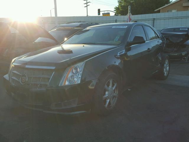 1G6DF577X80144394 - 2008 CADILLAC CTS BLACK photo 2