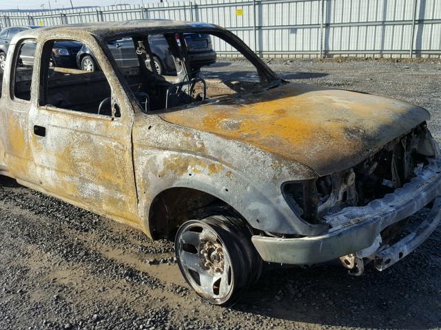 5TEWM72NX1Z864474 - 2001 TOYOTA TACOMA XTR BURN photo 10