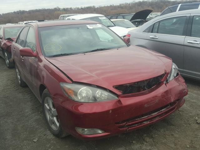 4T1BE32K12U065103 - 2002 TOYOTA CAMRY LE BURGUNDY photo 1