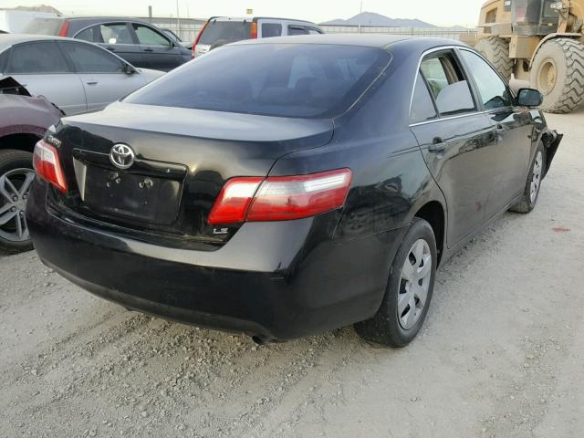 4T1BE46K77U643034 - 2007 TOYOTA CAMRY NEW BLACK photo 4