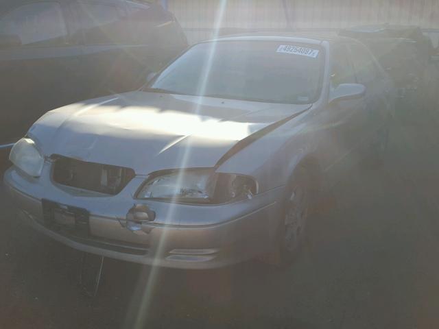 1YVGF22C625297050 - 2002 MAZDA 626 LX SILVER photo 2