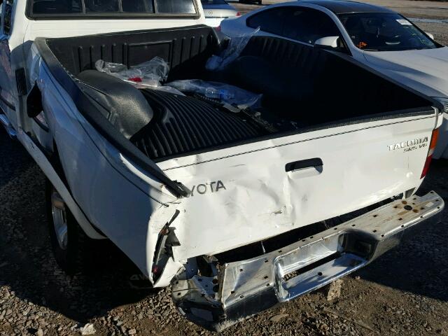 4TAWN72N0XZ486856 - 1999 TOYOTA TACOMA XTR WHITE photo 9