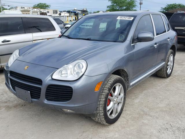 WP1AC29PX5LA91497 - 2005 PORSCHE CAYENNE TU GRAY photo 2