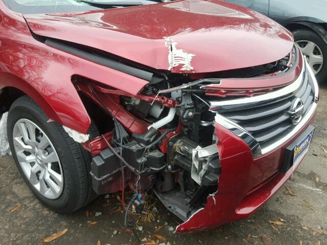 1N4AL3AP3FN379702 - 2015 NISSAN ALTIMA 2.5 RED photo 9