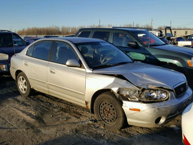 KMHDN45D51U217426 - 2001 HYUNDAI ELANTRA GL SILVER photo 1