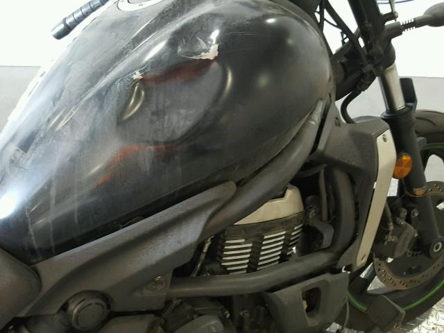 JKAENEA17FDA00622 - 2015 KAWASAKI EN650 A შავი ფოტო 9