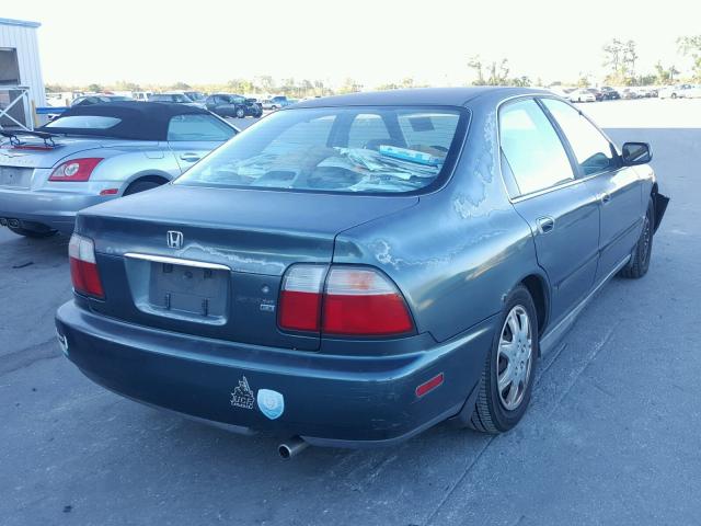 1HGCD5637TA813125 - 1996 HONDA ACCORD LX GREEN photo 4