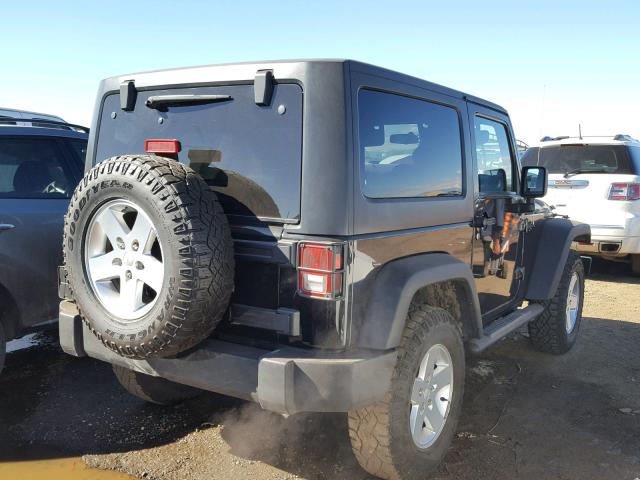 1J4AA2D15BL504619 - 2011 JEEP WRANGLER S BLACK photo 4