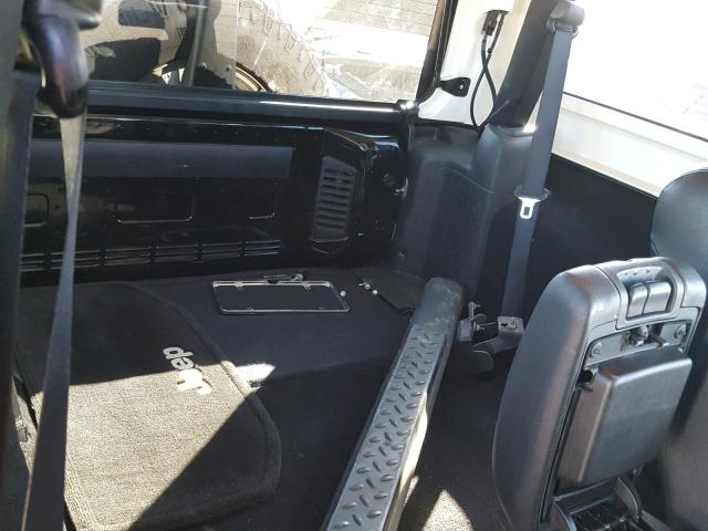 1J4AA2D15BL504619 - 2011 JEEP WRANGLER S BLACK photo 6