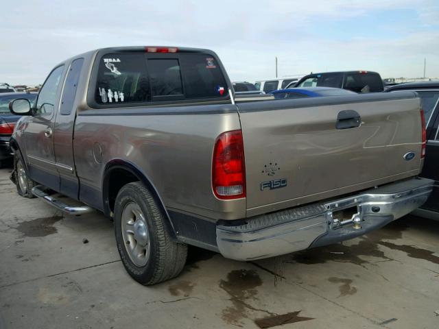 1FTRX17W71NA73826 - 2001 FORD F150 TAN photo 3