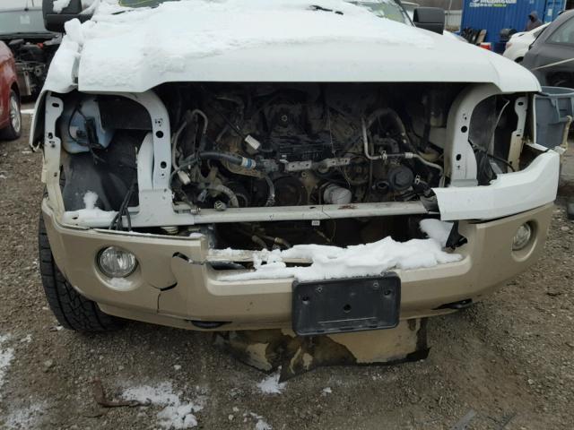 1FMJK1J57AEA81447 - 2010 FORD EXPEDITION WHITE photo 9