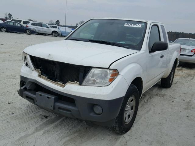 1N6BD0CT2AC442312 - 2010 NISSAN FRONTIER K WHITE photo 2