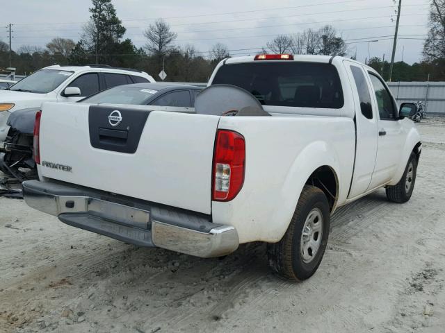 1N6BD0CT2AC442312 - 2010 NISSAN FRONTIER K WHITE photo 4