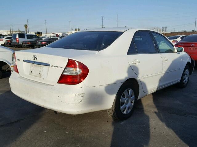 4T1BE32K33U168508 - 2003 TOYOTA CAMRY LE 白色 照片 4