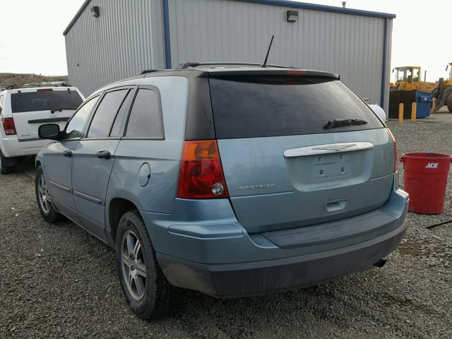 2A8GM48L98R624737 - 2008 CHRYSLER PACIFICA L BLUE photo 3