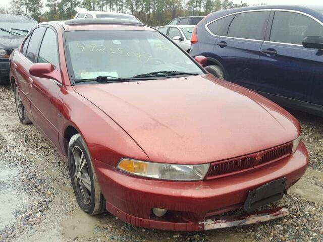 4A3AA46HX1E091494 - 2001 MITSUBISHI GALANT ES RED photo 1