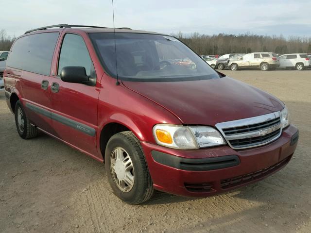 1GNDX03E22D126111 - 2002 CHEVROLET VENTURE MAROON photo 1