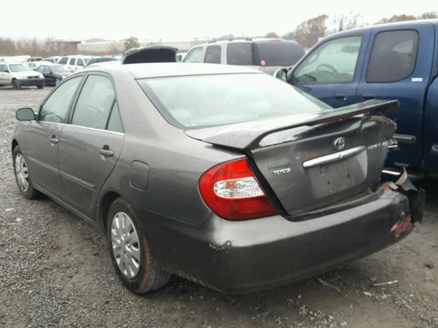 4T1BE32K63U667691 - 2003 TOYOTA CAMRY LE GRAY photo 3